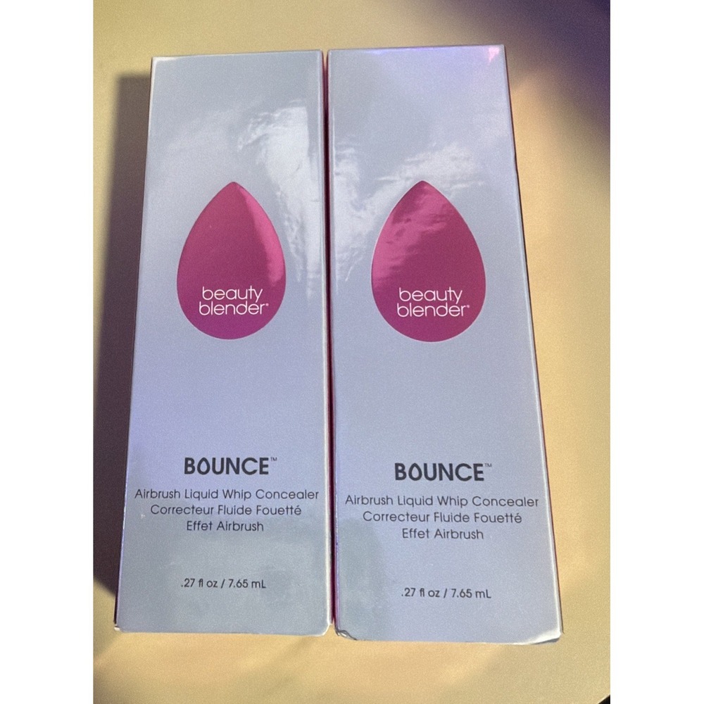 BeautyBlender Bounce Airbrush Liquid Whip Concealer Deep Golden 27oz 4.20W Lot